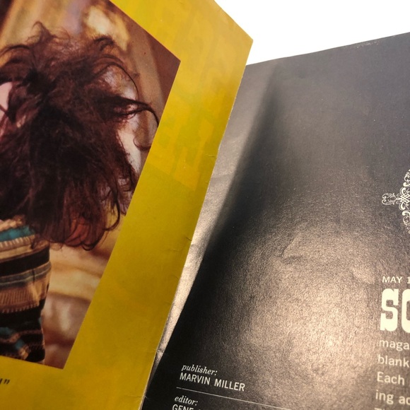 Screen Legends May 1965 James Dean Carroll Baker Fan Magazine Poster Vintage - Picture 8 of 16